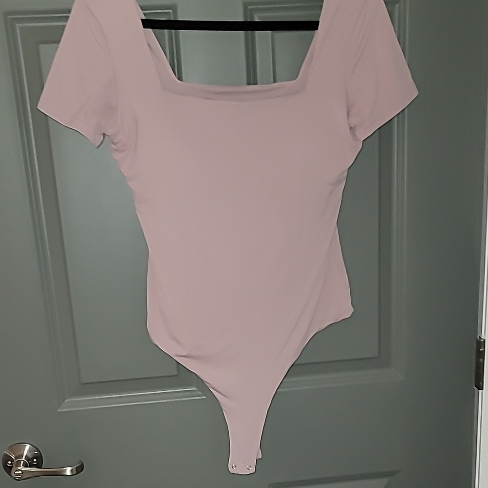 Elegant Mauve Bodysuit